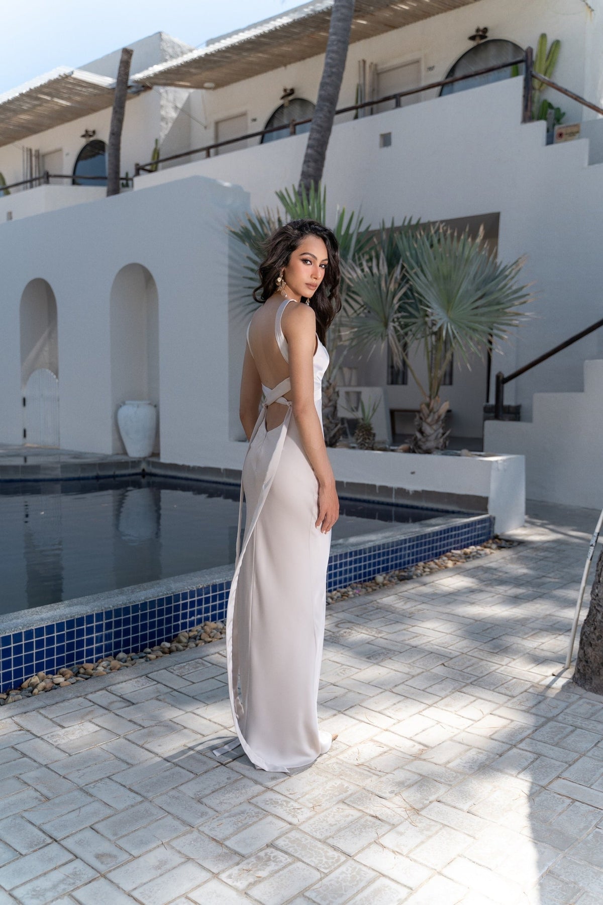 KISSERINE XAVIA SILK DRESS(3color) – Kisserine designer fashion