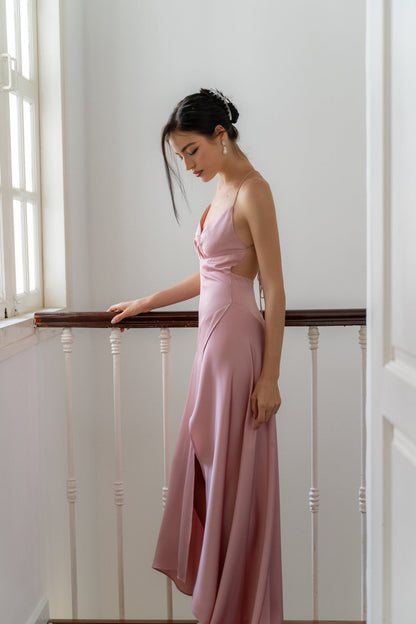 KISSERINE MIA SILK DRESS(2color) – Kisserine designer fashion