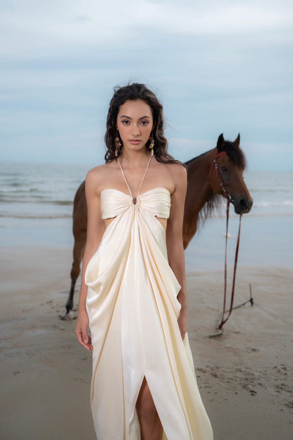 KISSERINE ISABELLA SILK DRESS – Kisserine designer fashion