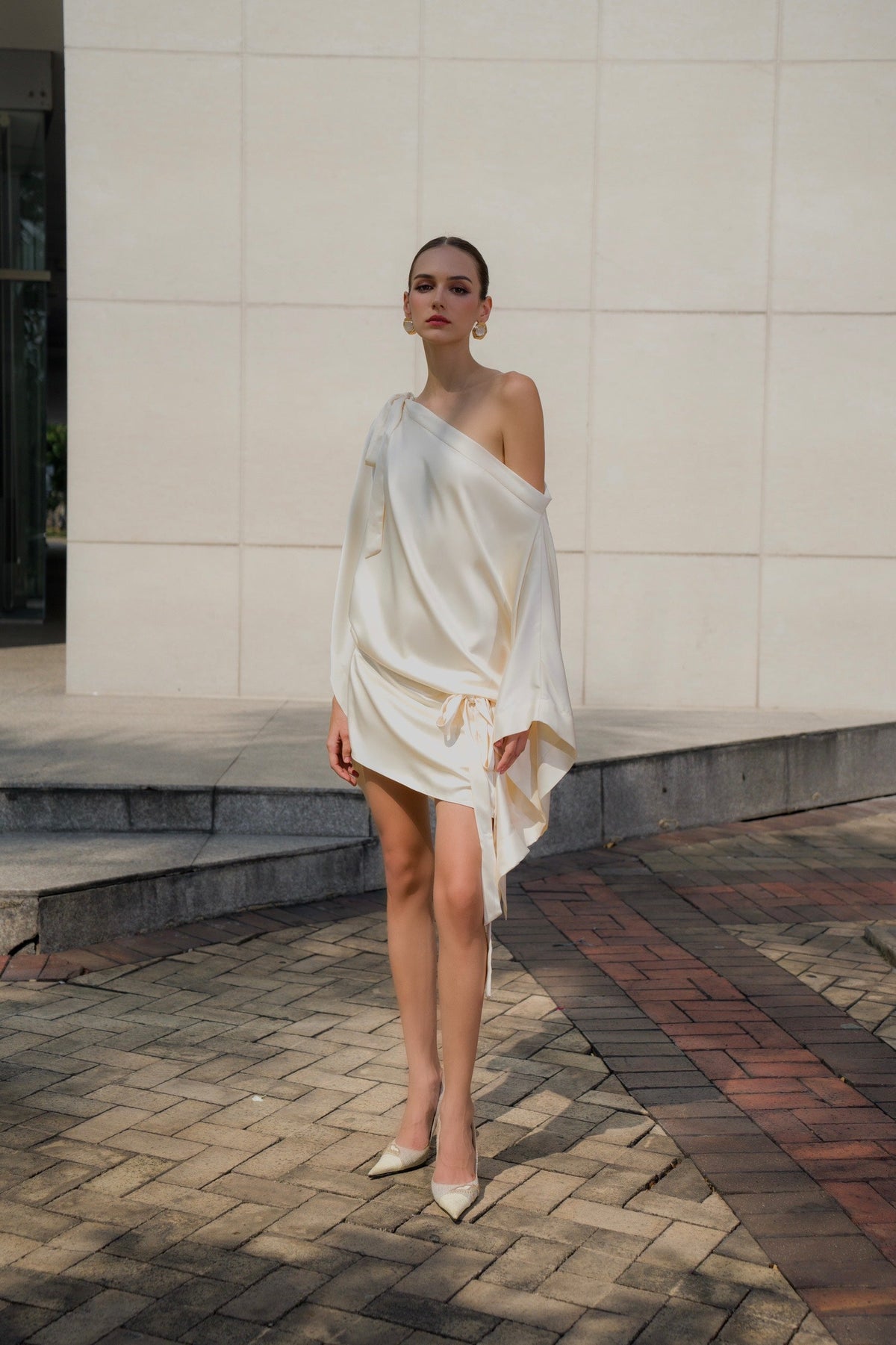 KISSERINE IN-STOCK SABRINA SILK DRESS – Kisserine designer fashion