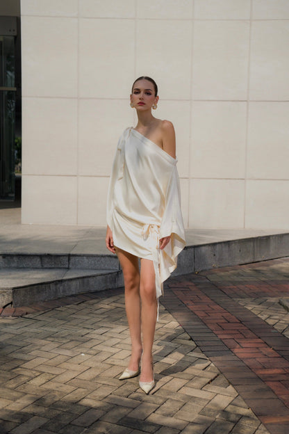 KISSERINE IN-STOCK SABRINA SILK DRESS – Kisserine designer fashion