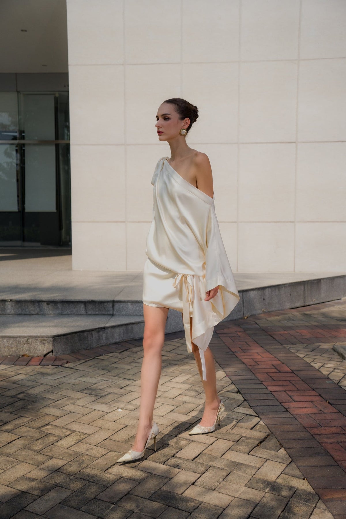 KISSERINE IN-STOCK SABRINA SILK DRESS – Kisserine designer fashion