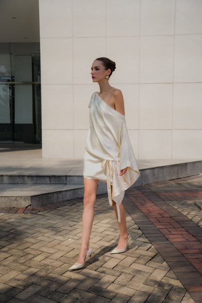 KISSERINE IN-STOCK SABRINA SILK DRESS – Kisserine designer fashion