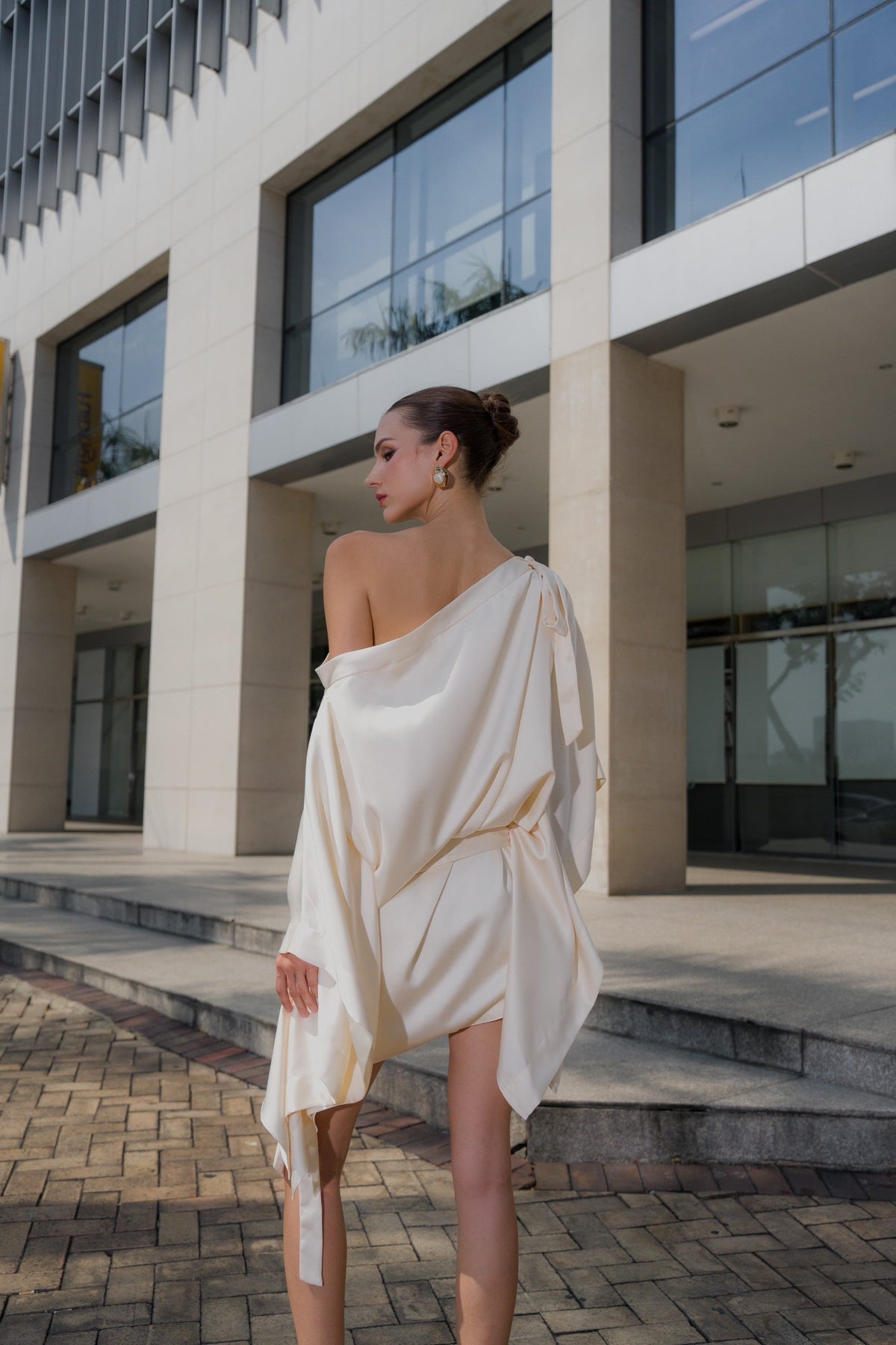 KISSERINE IN-STOCK SABRINA SILK DRESS – Kisserine designer fashion
