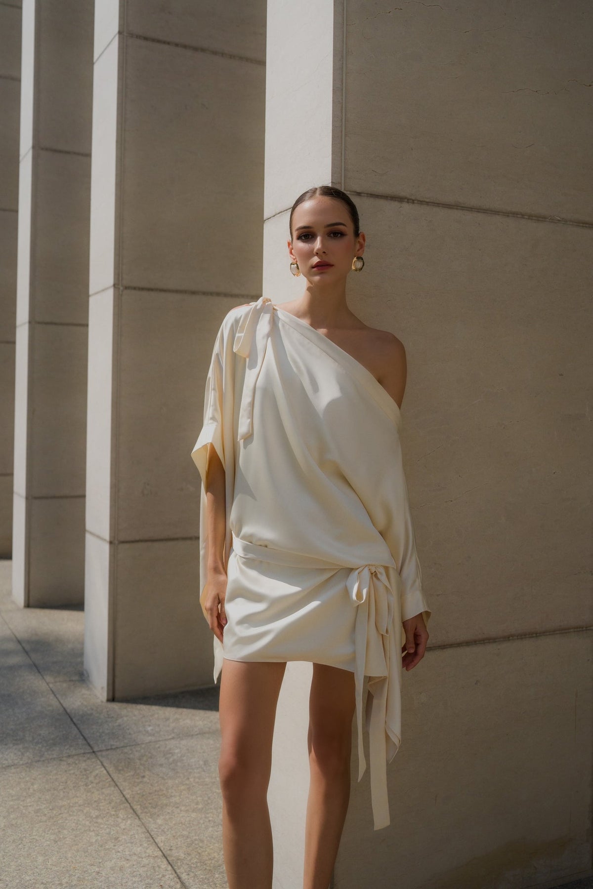KISSERINE IN-STOCK SABRINA SILK DRESS – Kisserine designer fashion